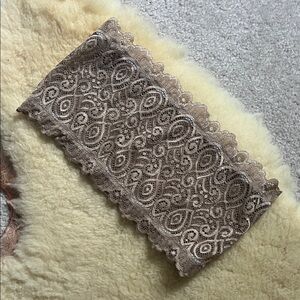 Intimately Free nude lace bandeau bra vintage y2k